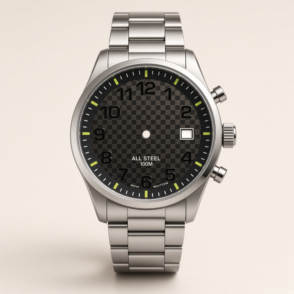 能力样本 · 无 logo 专业计时表 CH003