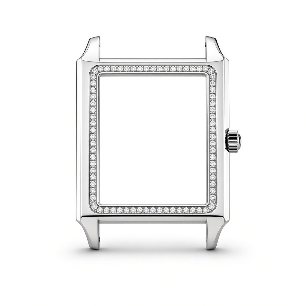 CD004 Stainless steel cases Square, diamond