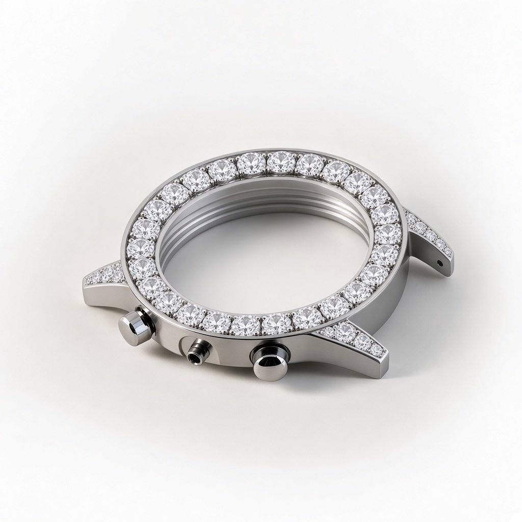 CZ002 Stainless steel cases Round, CZ