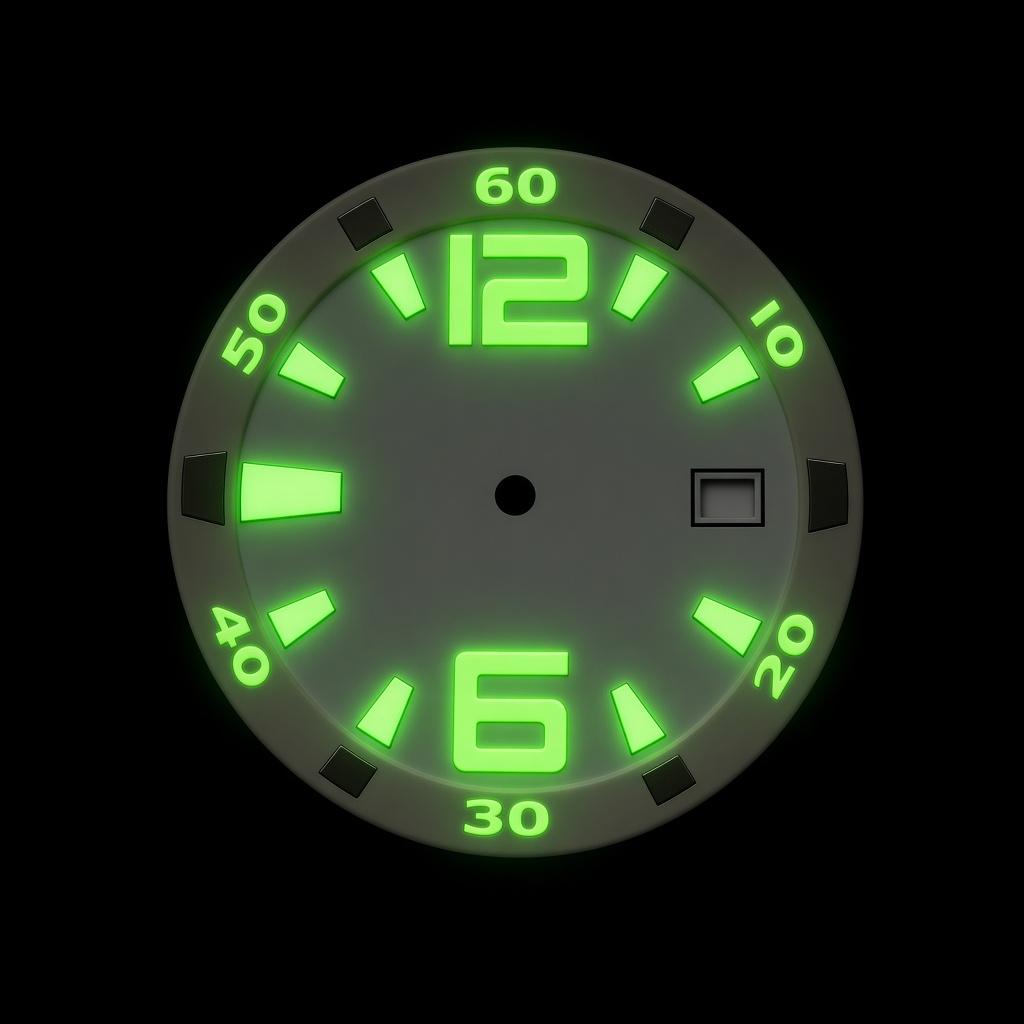 S002 瑞士夜光面 Super-LumiNova 暗房夜光