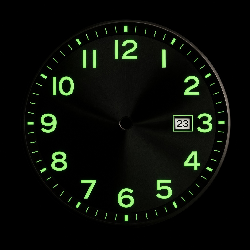 S003 瑞士夜光面 Super-LumiNova 暗房夜光