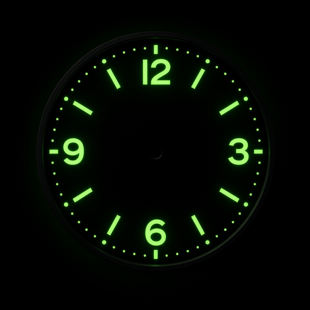 S004 瑞士夜光面 Super-LumiNova 暗房夜光