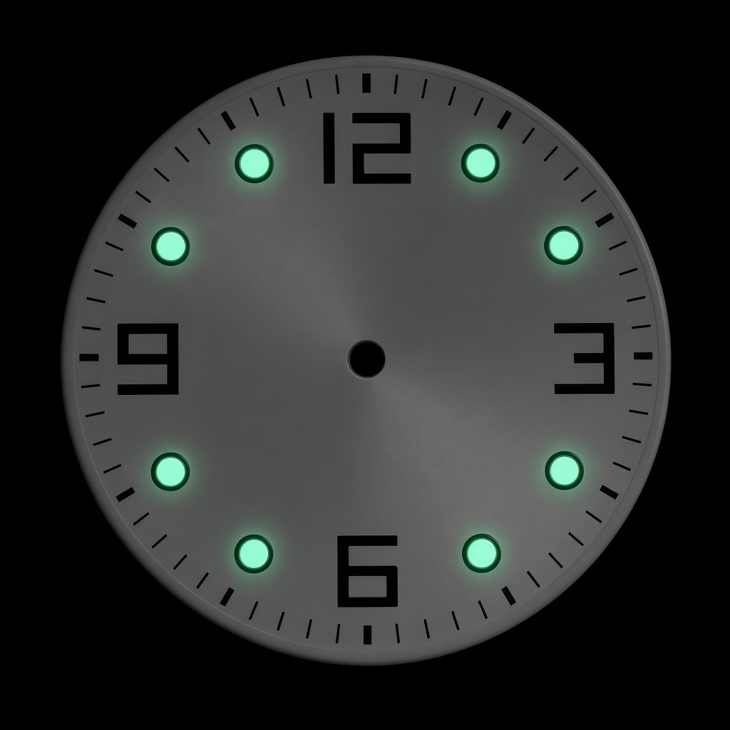 S006 瑞士夜光面 Super-LumiNova 暗房夜光
